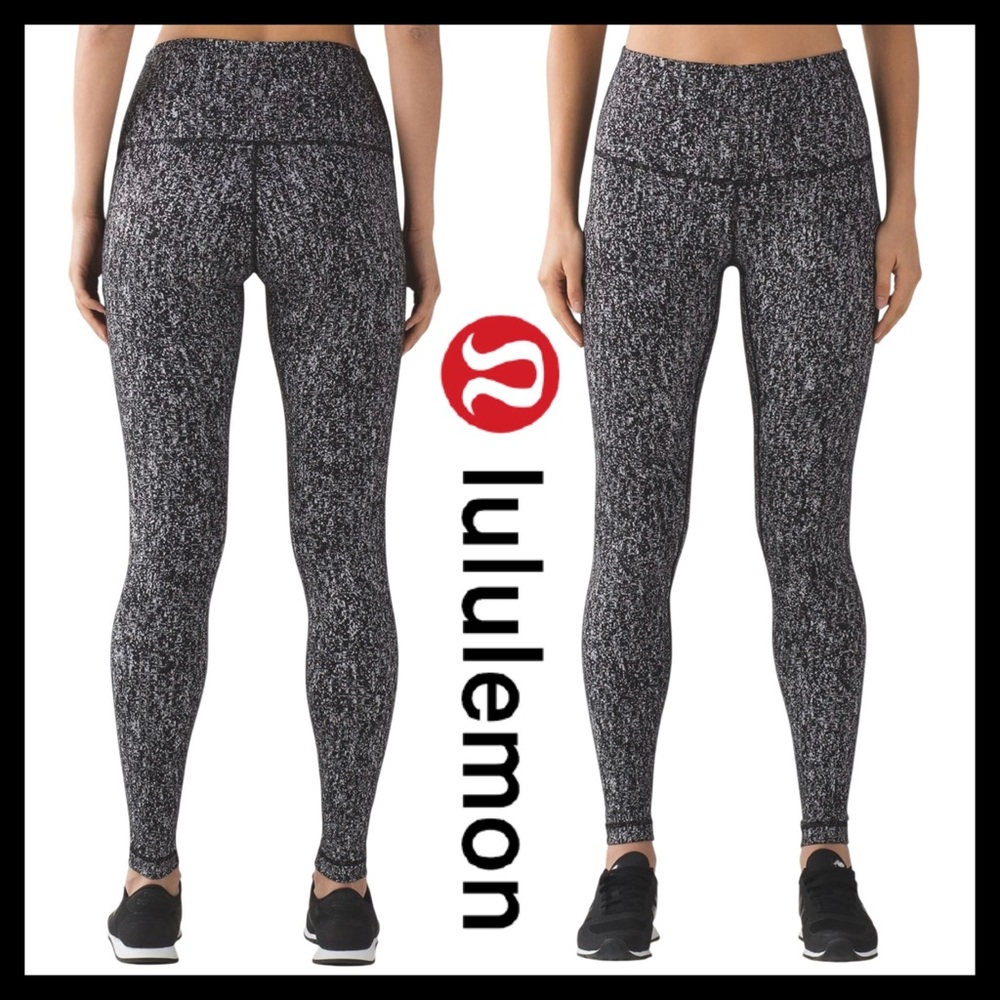 Lululemon Wunder Under Pant (Hi-Rise)
Luon Suited Jacquard Black White Size (4)